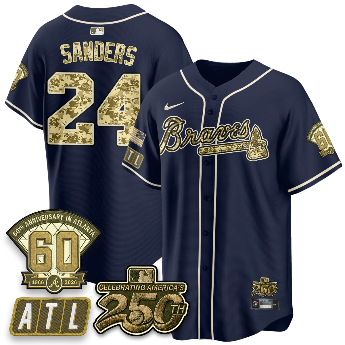ATL Salute to Service 2026 Vapor Limited Jersey - All Stitched