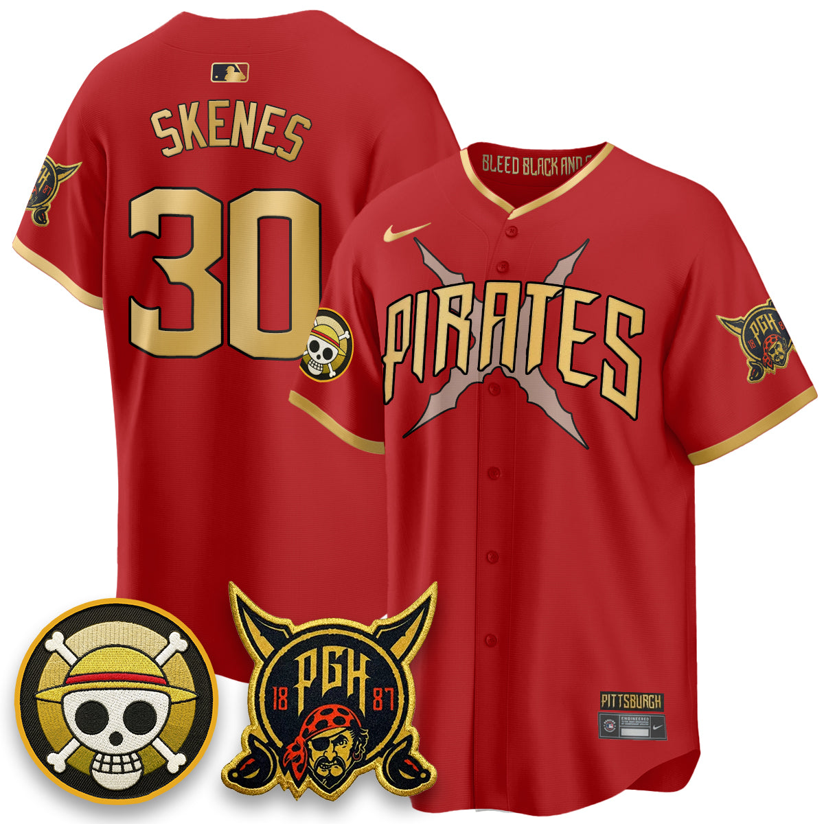 PIT 2026 City Connect x One Piece Vapor Limited Jersey - All Stitched