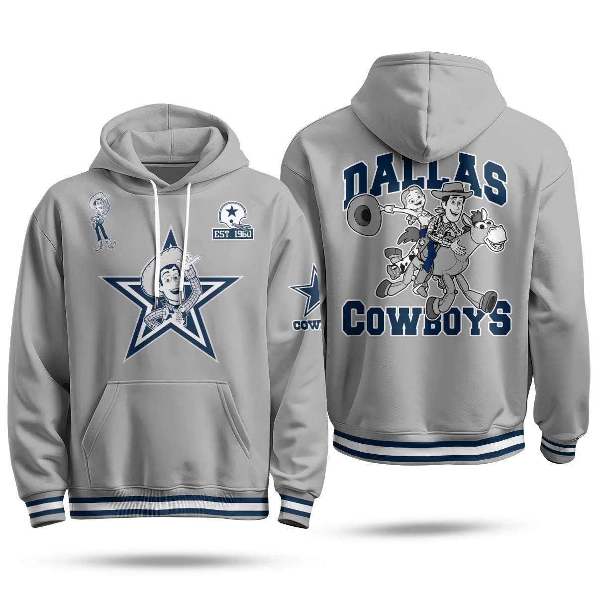 Dallas Cowboys x Toy Cowboy Edition Pullover Hoodie - Printed