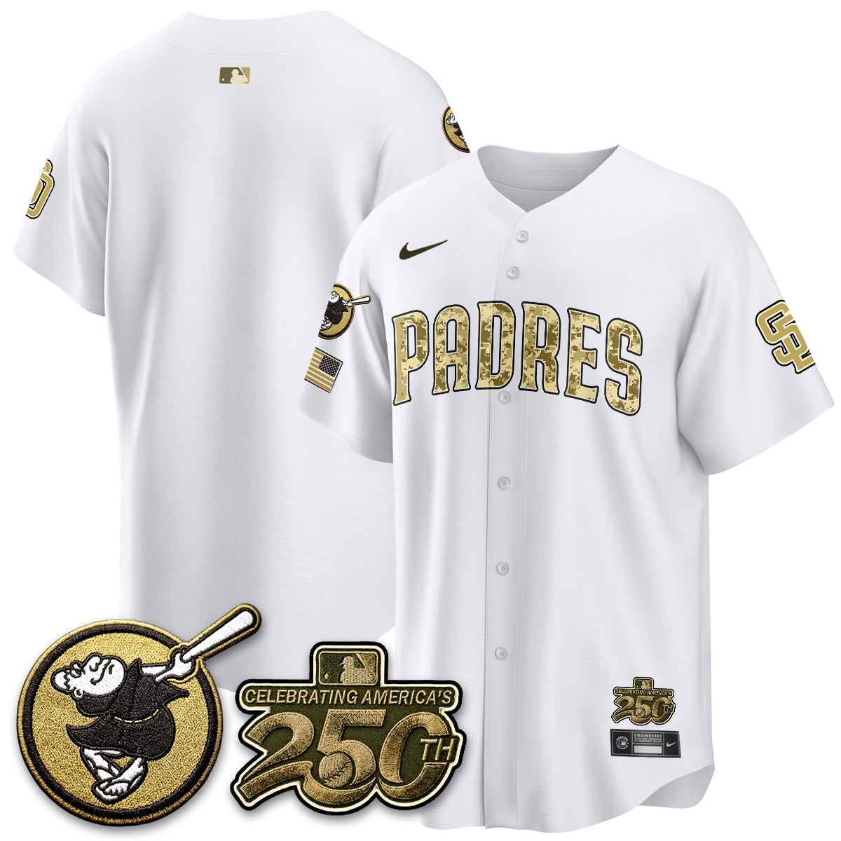 SD 2026 Armed Forces Day Jersey - All Stitched V2