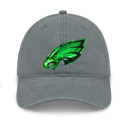 Philadelphia Eagles Fangear Wash Denim Hat - Printed-NHM