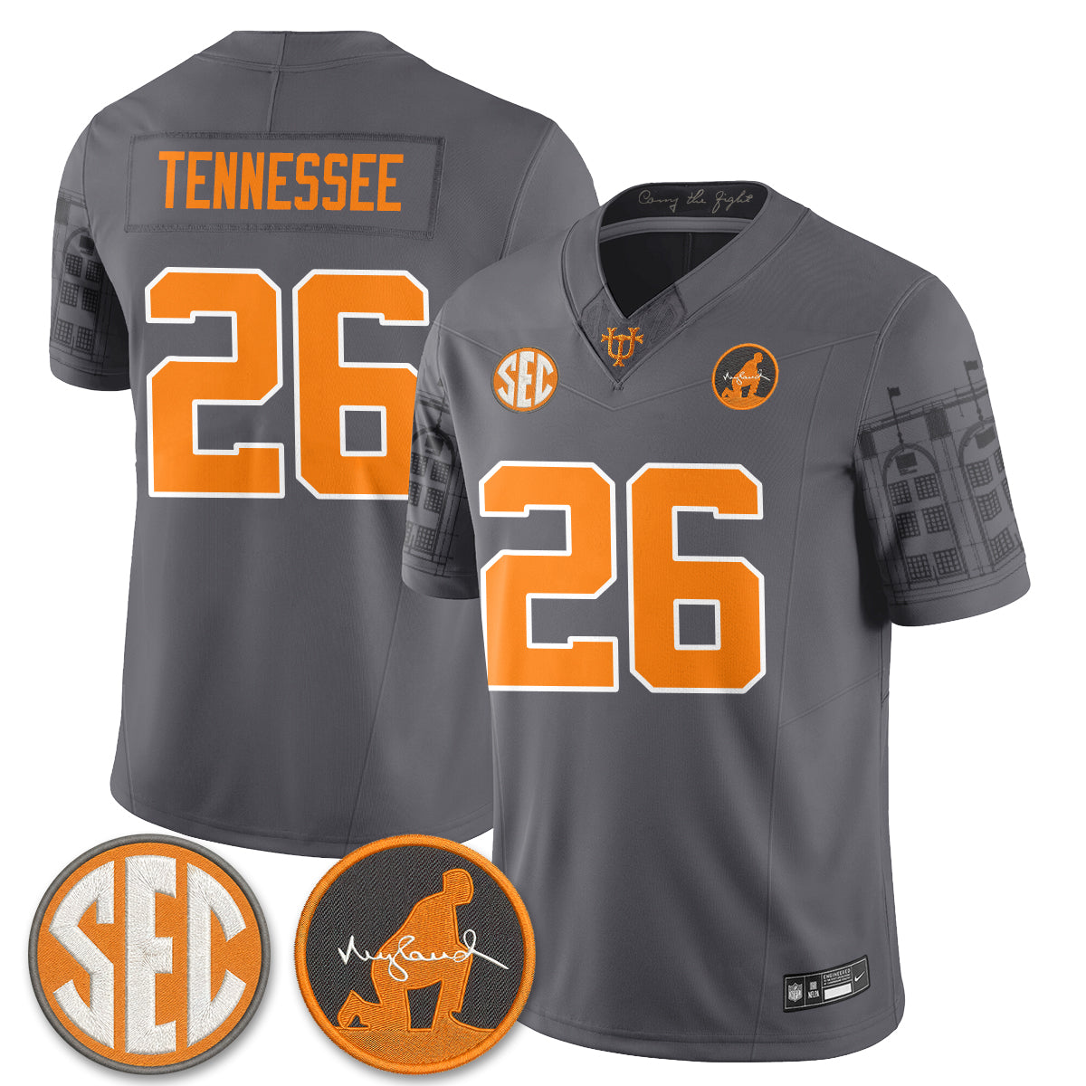 TENN Built from Legacy Jersey - Stitched