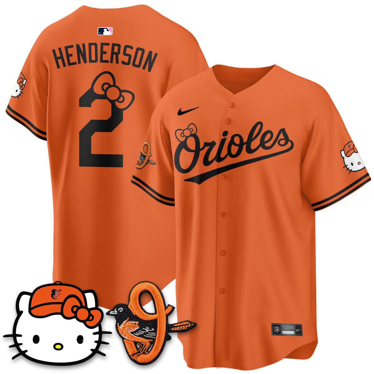 Baltimore Orioles x Meow KT Vapor Premier Limited Jersey - Stitched