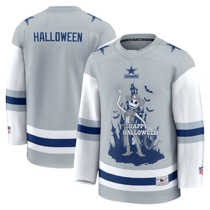 Dallas Cowboys x Nightmare Halloween 2026 Edition Hockey Jersey - Printed