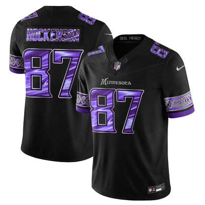 Minnesota Vikings Fangear Edition Vapor Jersey - Stitched-NHM