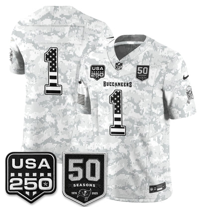 TB 2026 Salute to Service Edition Vapor Jersey - Stitched