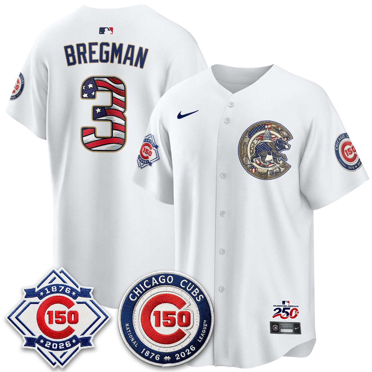 CHC 2026 Independence Day USA Vapor Limited Jersey - Stitched