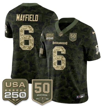 TB 2026 Salute to Service Edition Vapor Jersey - Stitched