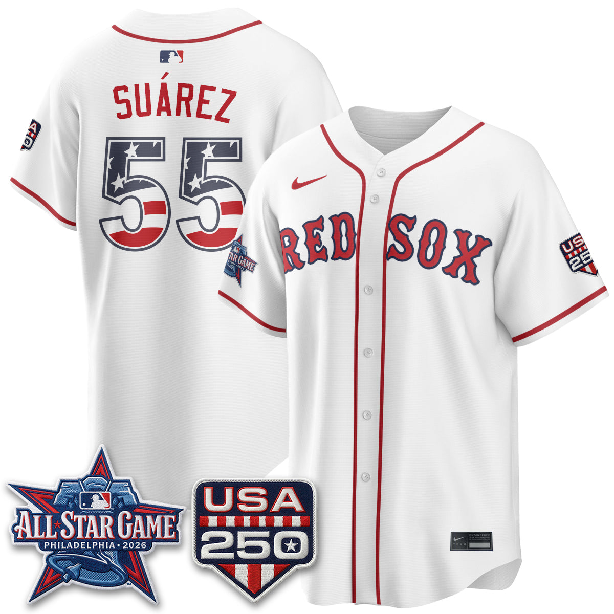 Boston Red Sox 2026 All Star Edition Vapor Jersey - Stitched