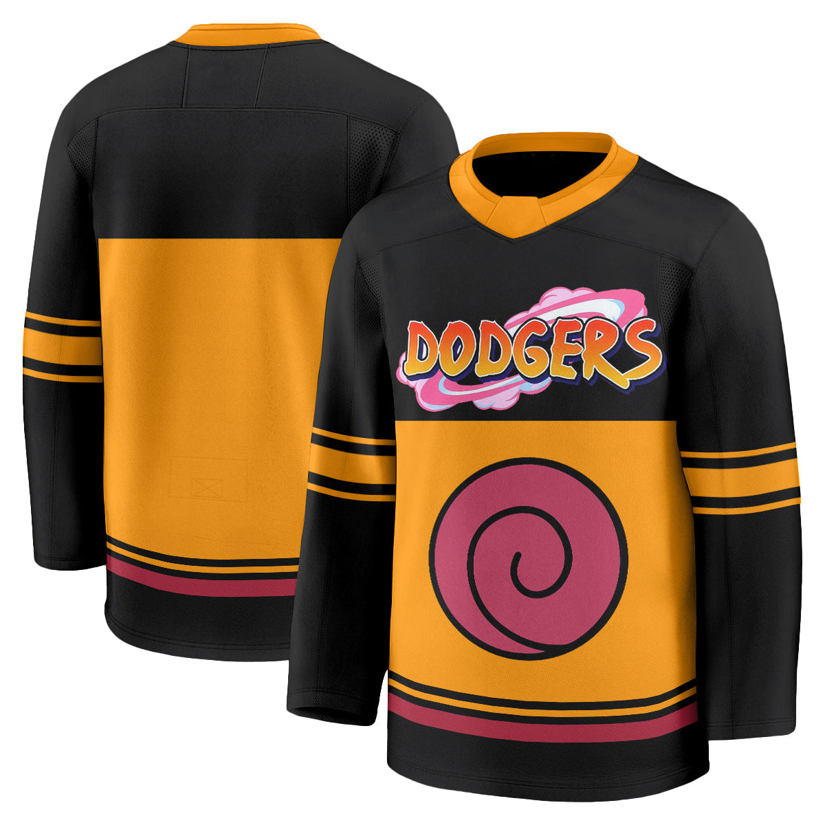 LAD Naruto Edition Vapor Hockey Jersey - Stitched