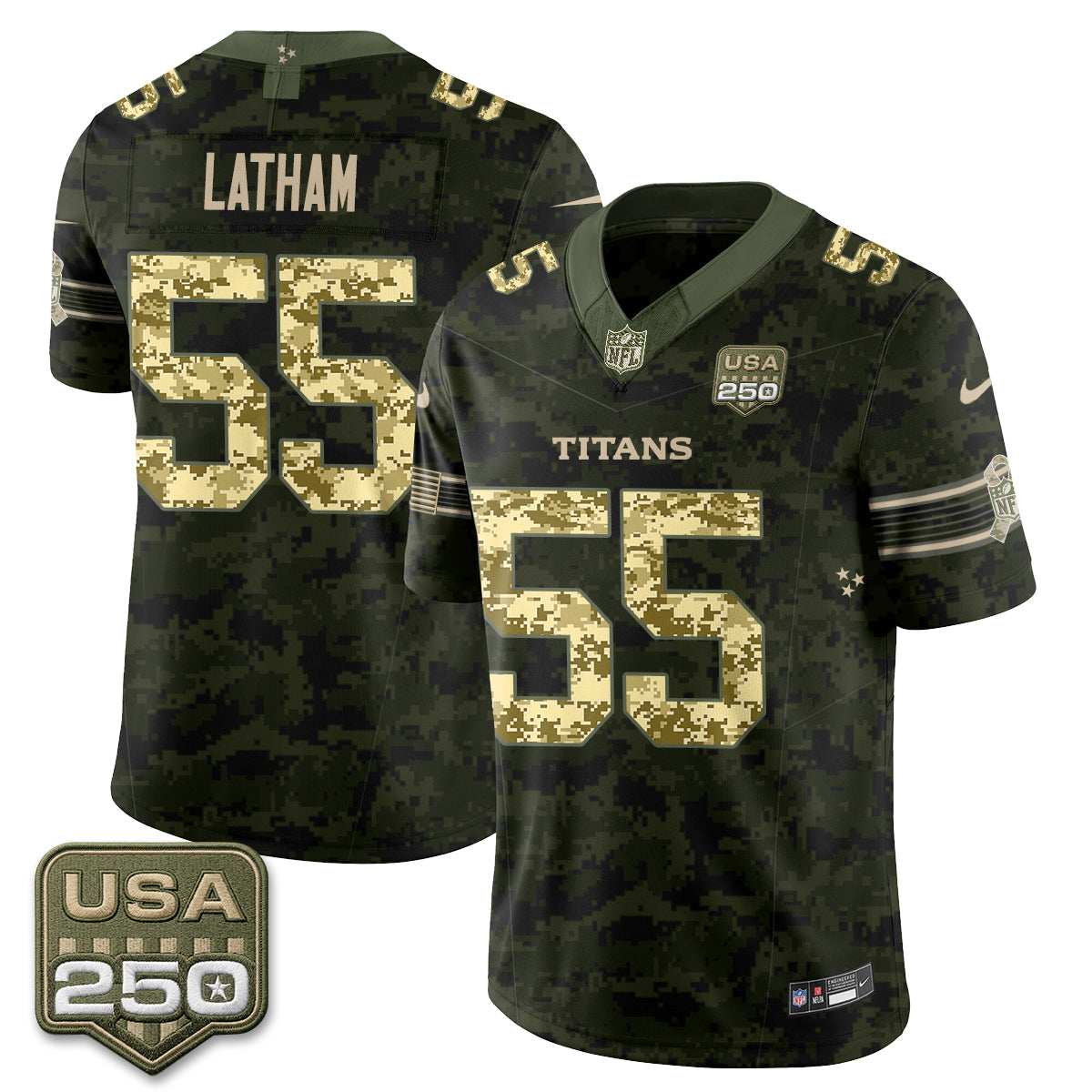 TEN 2026 Salute to Service Edition Vapor Jersey - Stitched