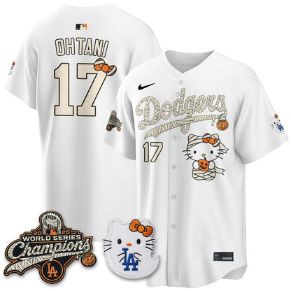 Los Angeles Dodgers Halloween 2026 Vapor Jersey V2- Stitched