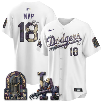 LAD Nightmare Edition Vapor Jersey - Stitched