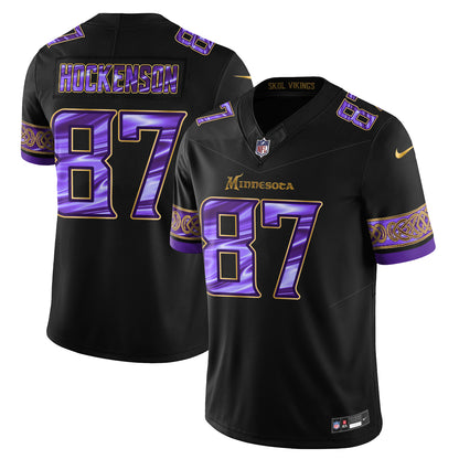 Minnesota Vikings Fangear Edition Vapor Jersey - Stitched-NHM