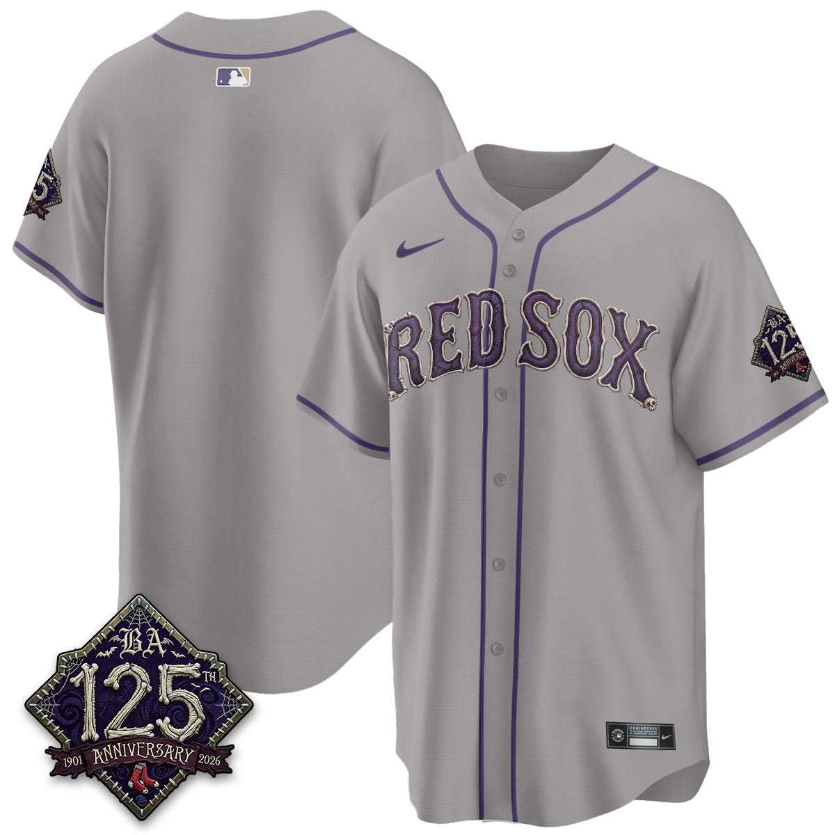 Boston Red Sox Nightmare Vapor Limited Jersey - Stitched