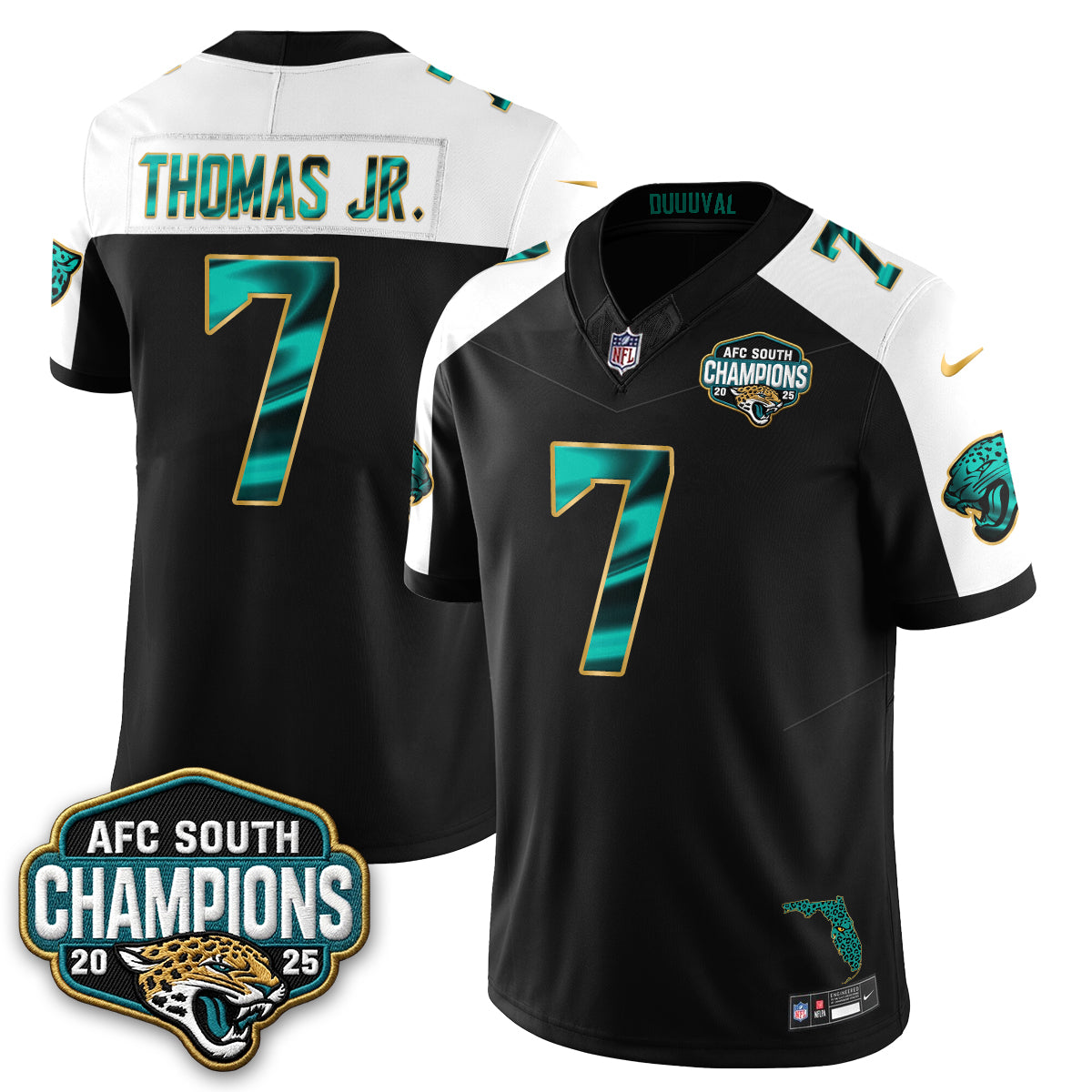 DET Fangear Edition Vapor Jersey - Stitched