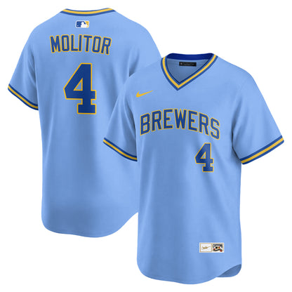 Milwaukee Brewers "Legacy Edition" Vapor Jersey - Stitched
