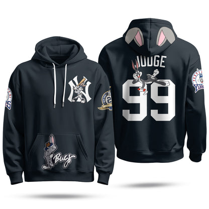 NYY Bunny Vapor Limited Hoodie - Printed