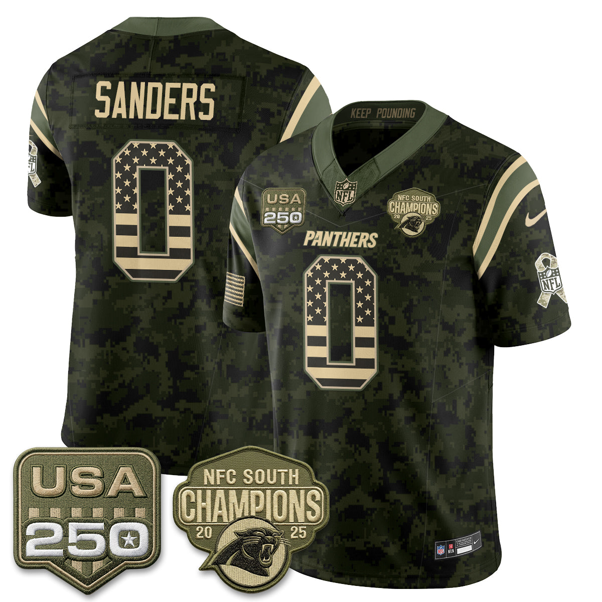 CAR 2026 Salute To Service Edition Vapor Jersey - Stitched