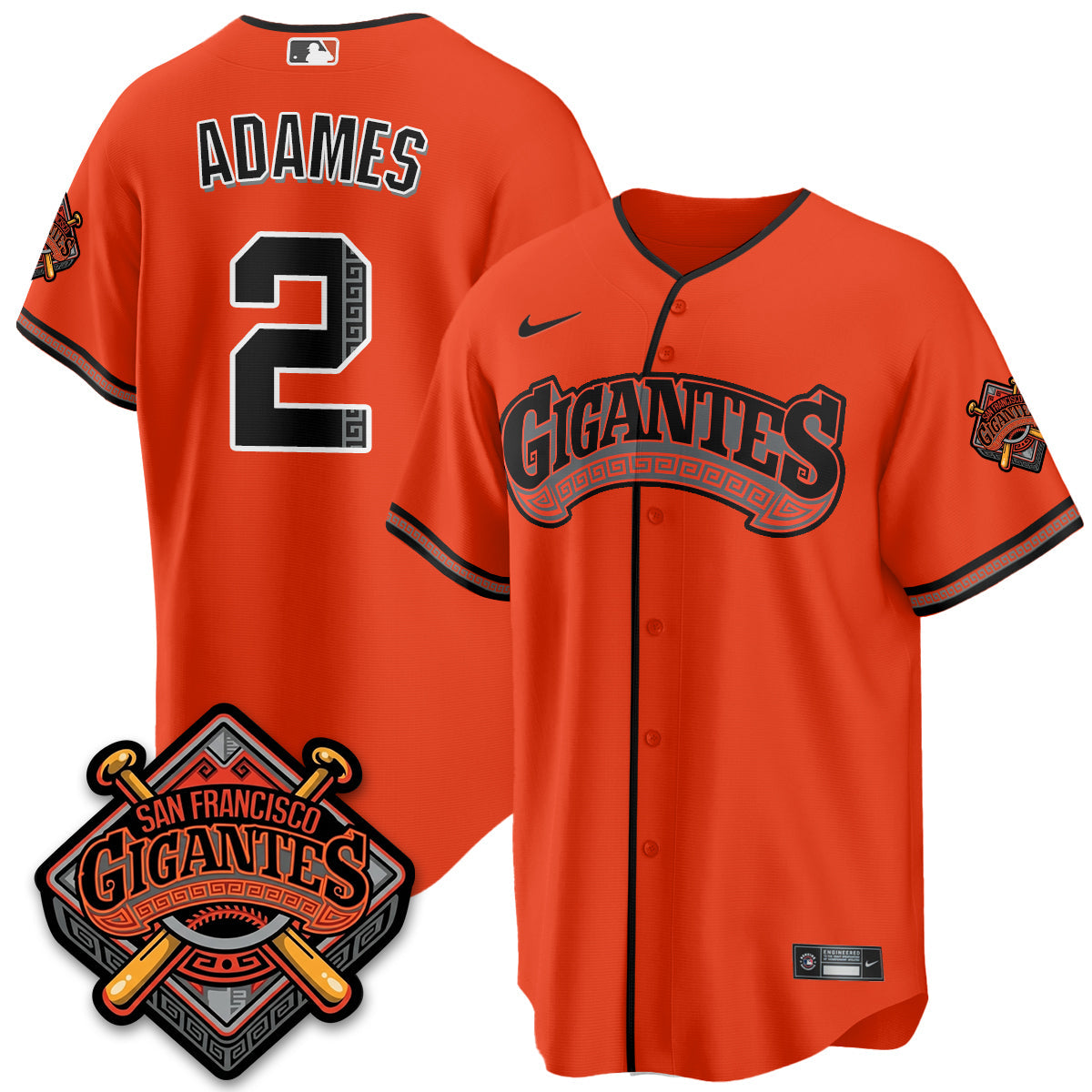 SF GIGANTES Vapor Limited Jersey - All Stitched