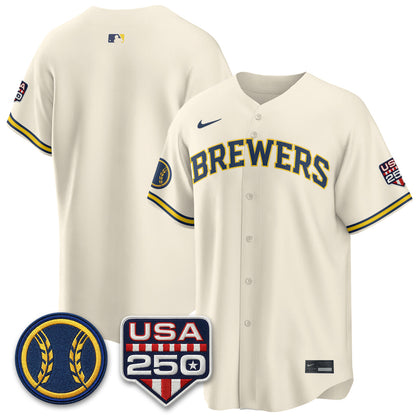 MIL Fourth of July Vapor Limited Jersey - Stitched