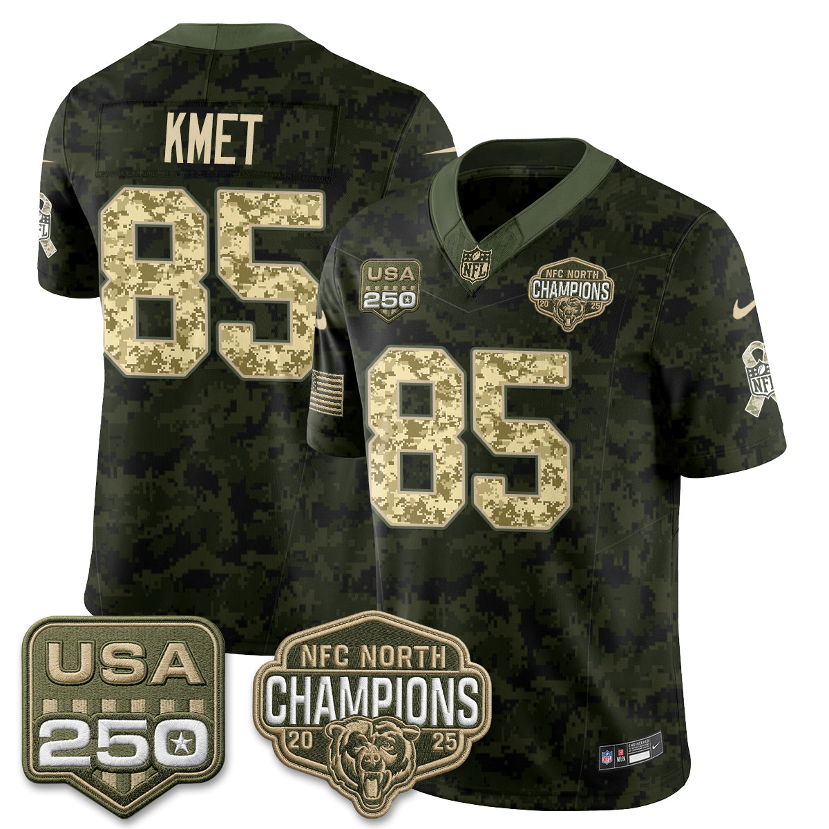 CHI 2026 Salute to Service Edition Vapor Jersey V2 - Stitched