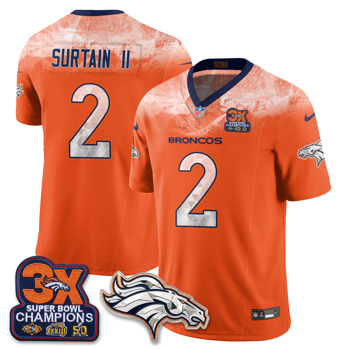 DEN Fangear Edition Vapor Jersey - Stitched.