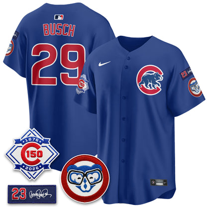 Chicago Cubs 150th Anniversary Holy Cow Vapor Premier Limited Jersey - All Stitched
