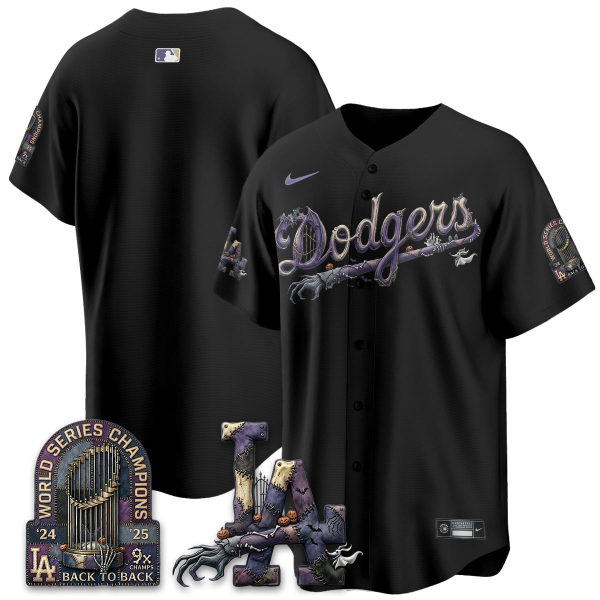 LAD Nightmare Edition Vapor Jersey - Stitched