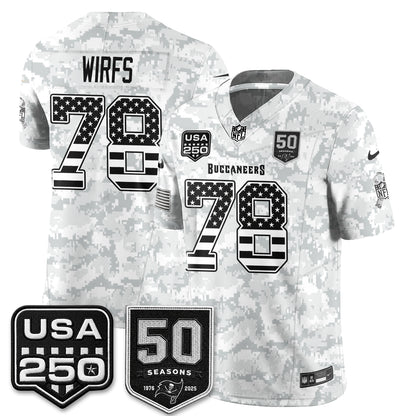 TB 2026 Salute to Service Edition Vapor Jersey - Stitched