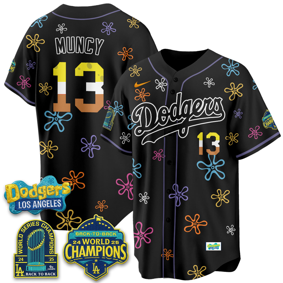 Los Angeles Dodgers x SBSP Vapor Jersey - Stitched
