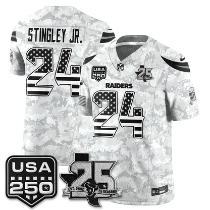 HOU 2026 Salute to Service Edition Vapor Jersey - Stitched