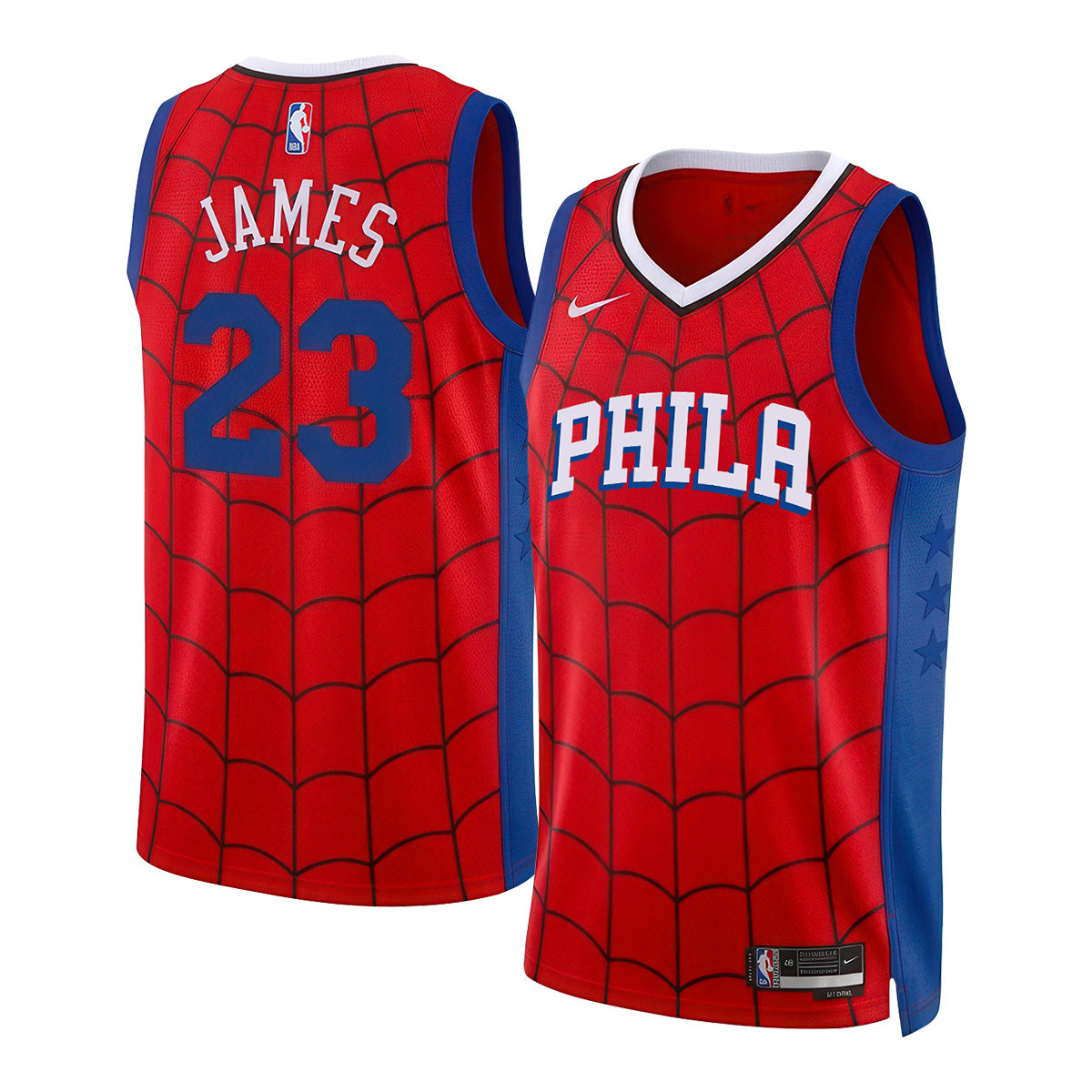 Philadelphia 76ers LeBron James #23 Brand New Day Vapor Jersey - Stitched
