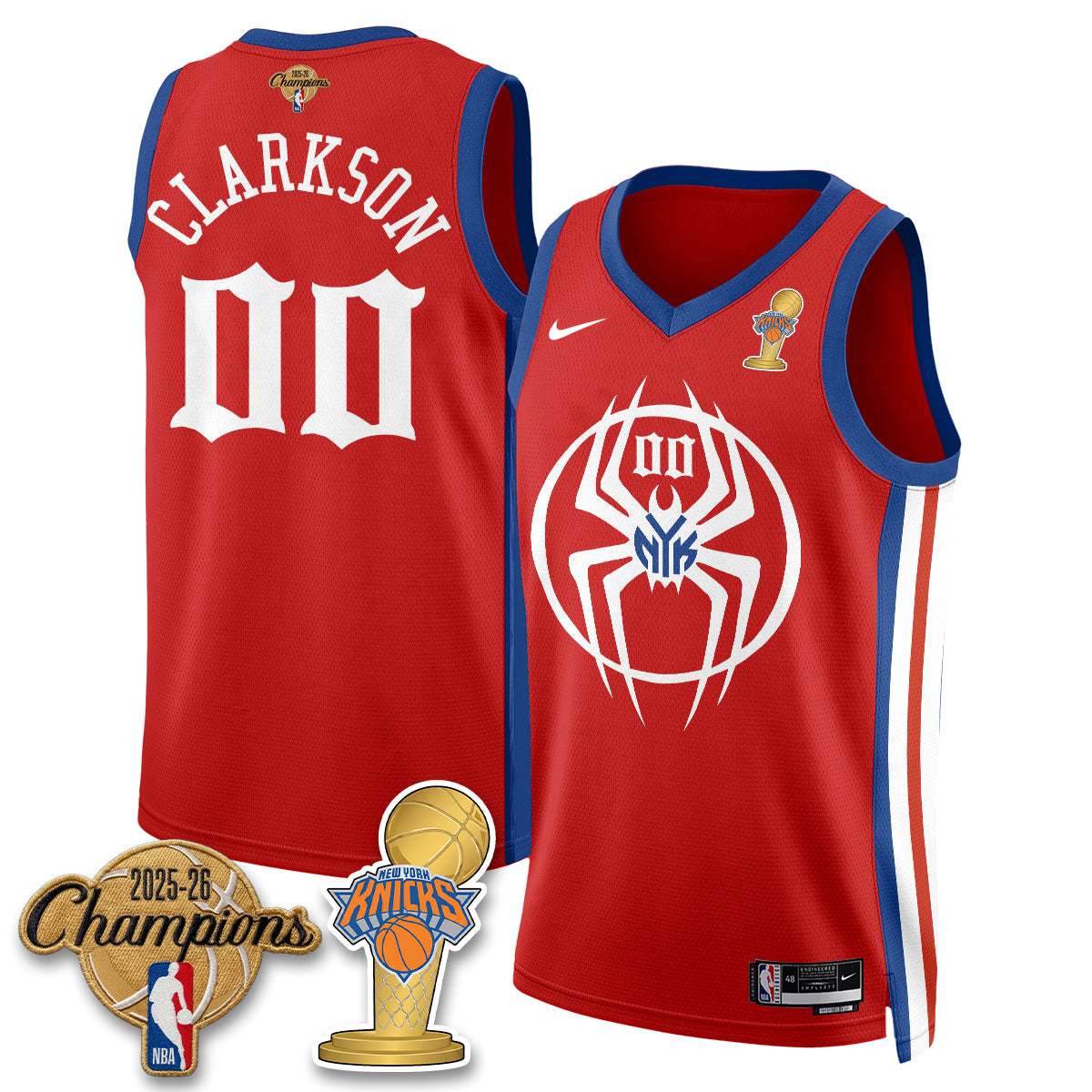 NYK 2026 Champions Brand New Day Vapor Jersey - Stitched