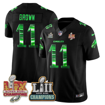 Philadelphia Eagles Fangear Edition Vapor Jersey - Stitched-NHM