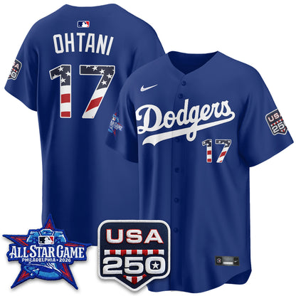 Los Angeles Dodgers 2026 All Star Edition Vapor Jersey- Stitched
