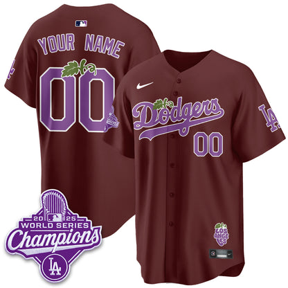LAD Grape Edition Vapor Custom Jersey - Stitched