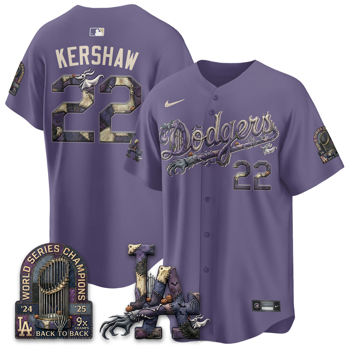 LAD Nightmare Edition Vapor Jersey - Stitched