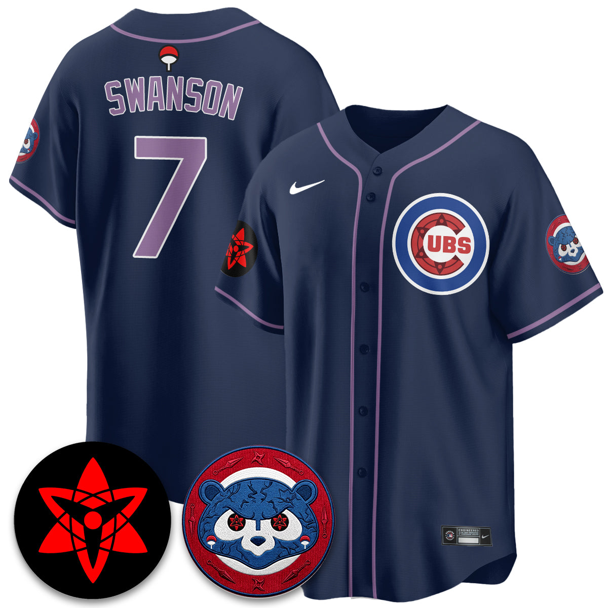 CHC Uchiha Sasuke Vapor Limited Jersey - Stitched