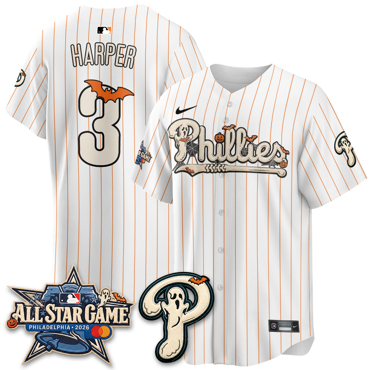 PHI Halloween 2026 Vapor Limited Jersey - Stitched (1)