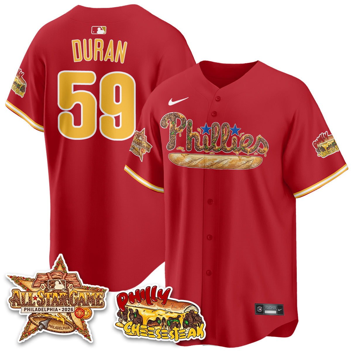 PHI Cheesesteak Edition Vapor Limited Jersey - Stitched