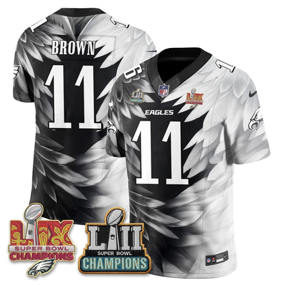 Philadelphia Eagles Fangear Edition Vapor Jersey - Stitched-NHM