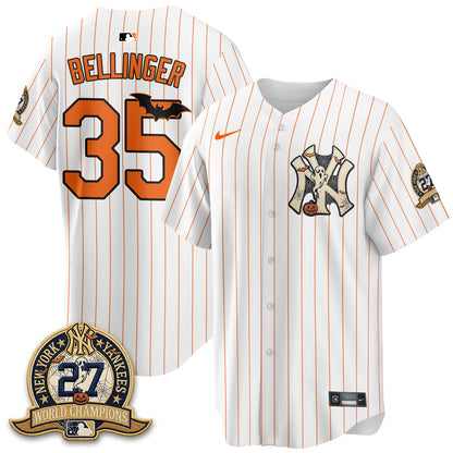 New York Yankees Halloween 2026 Vapor Limited Jersey - Stitched