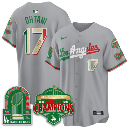 LAD Mexico Vapor Limited Jersey - 9x & B2B Champs - All Stitched