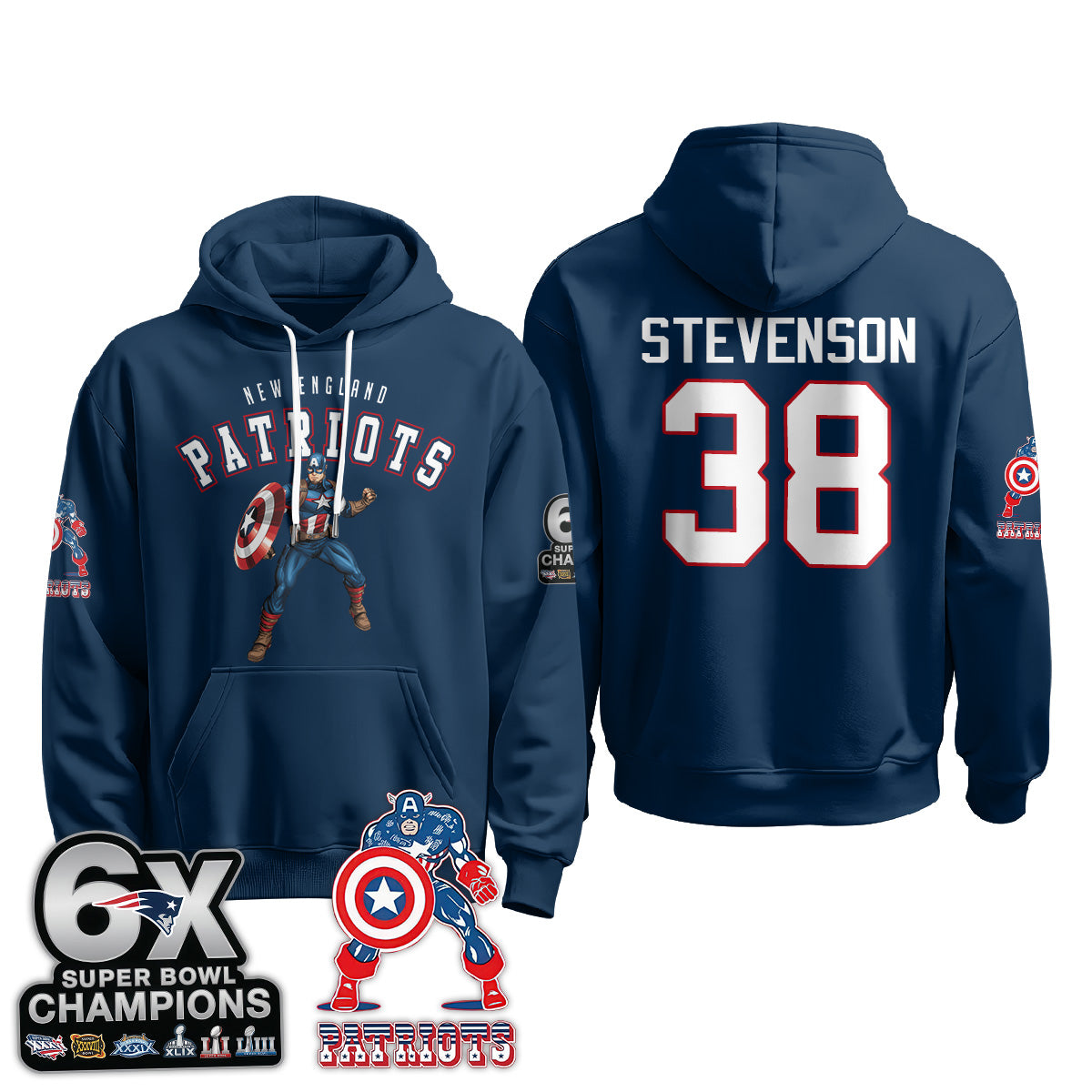 NE x Liberty Guardian Edition Pullover Hoodie V1 - Printed