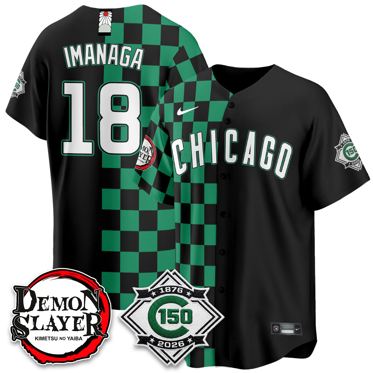 CHC Demon Slayer Vapor Limited Jersey - Stitched-DTD