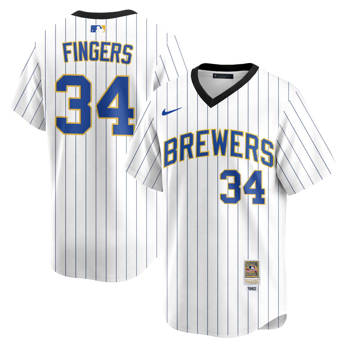 Milwaukee Brewers "Legacy Edition" Vapor Jersey - Stitched