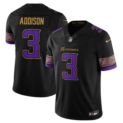 Minnesota Vikings Fangear Edition Vapor Jersey - Stitched-NHM