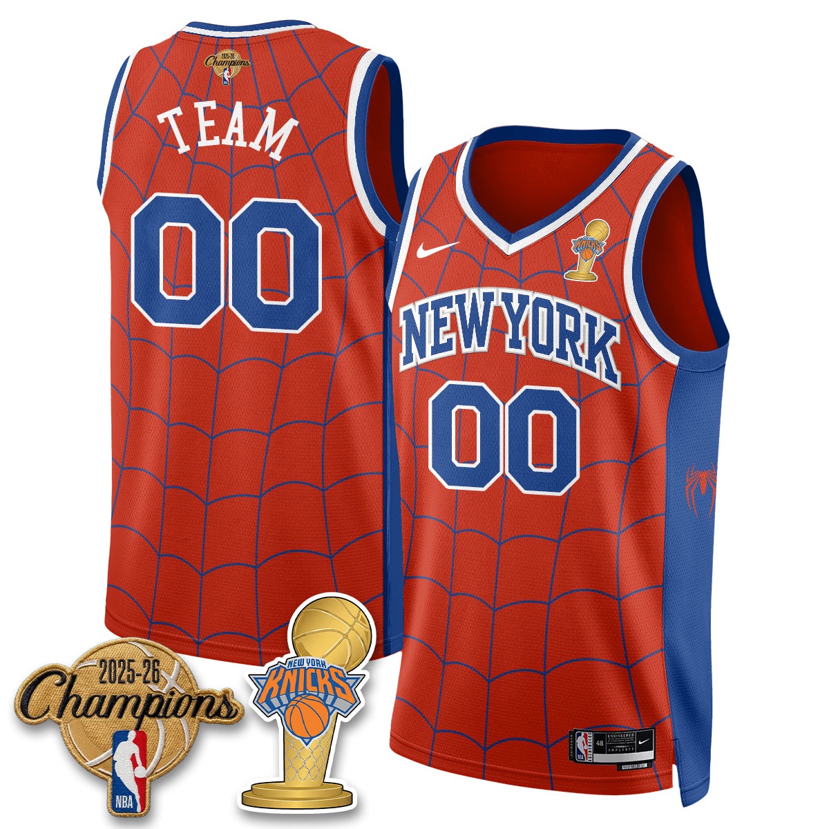 NYK 2026 Champions Brand New Day Vapor Jersey - Stitched