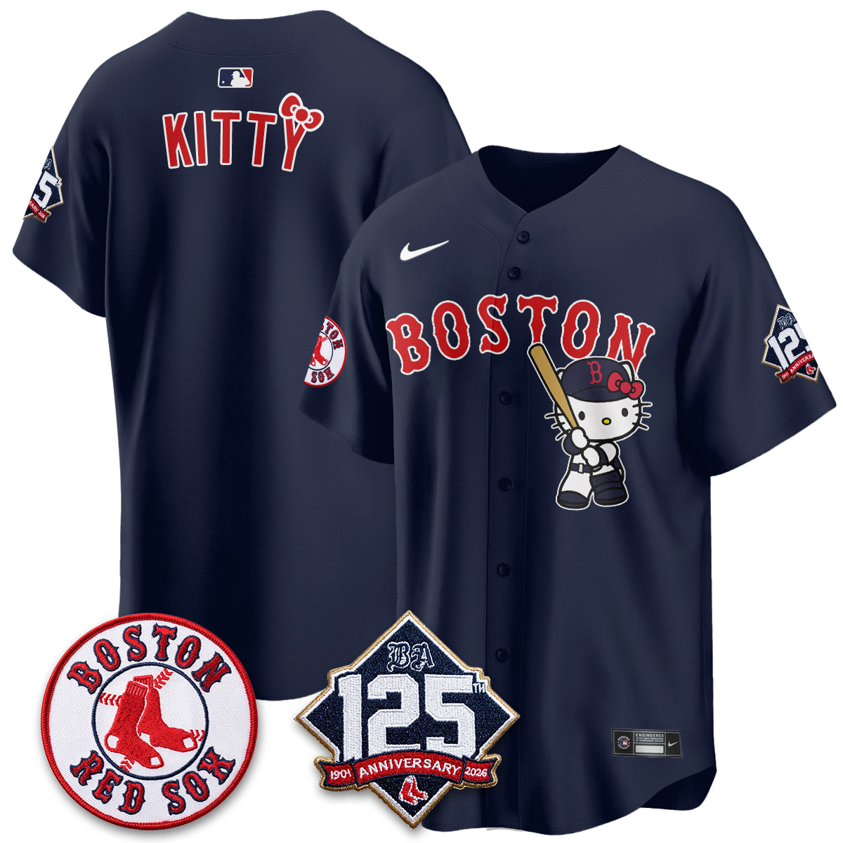 BOS x Meow KT Vapor Limited Jersey - Stitched